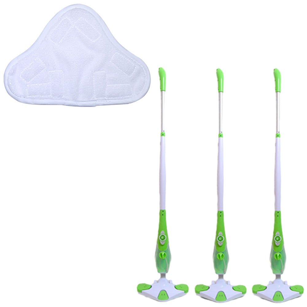 12Pcs Replacement Microfibre Washable Steam Mop Cleaning Pads for H20 X5 Steam Cleaner