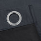 Blackout Curtain Panel with Black Liner Heat & Light Blocking Drapes