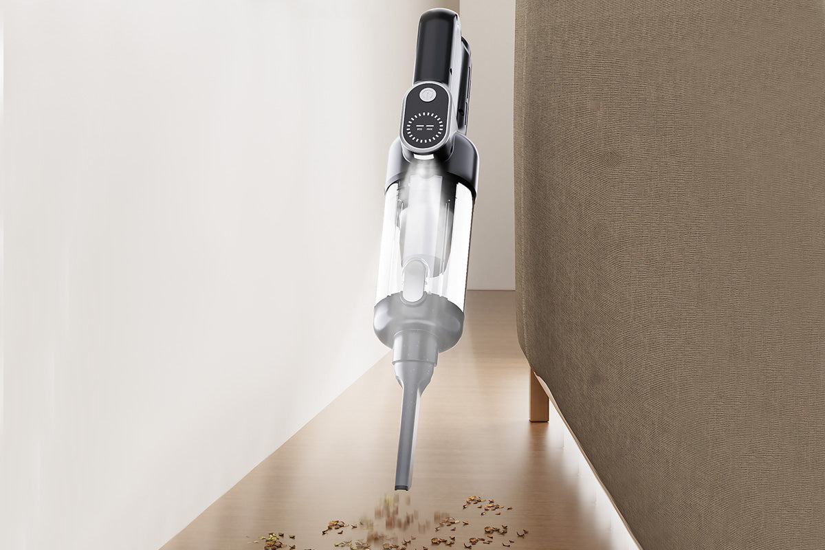 2-In-1 Cordless Car Vacuum and Air Duster Handheld Vacuum Cleaner with LED Light