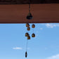 55cm Metal Hanging Wind Chime with 6 Copper Bells