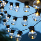 LED Solar String Lights Retro Garden Outdoor String Light Bulb Garden
