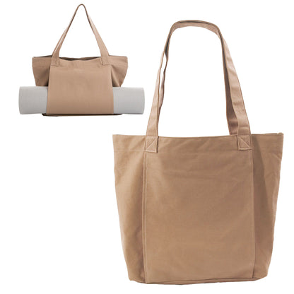 Yoga Pilates Mat Bag Basic Shoulder Handbag Mat Carrier Pocket