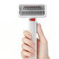 2-in-1 Pet Hair Self Detangling Comb Dematting Tool for Dog Cat