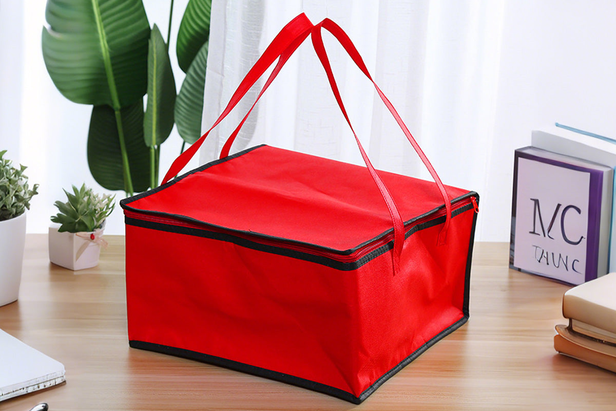12inch Delivery Bag Pizza Bags Insulated Thermal Hot Cold Food Storage Carrying Case