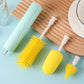 3 in 1 Electric Detachable Silicone Cup Cleaning Brush Set