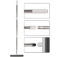 2Pcs Detachable Hair Removal Rubber Broom