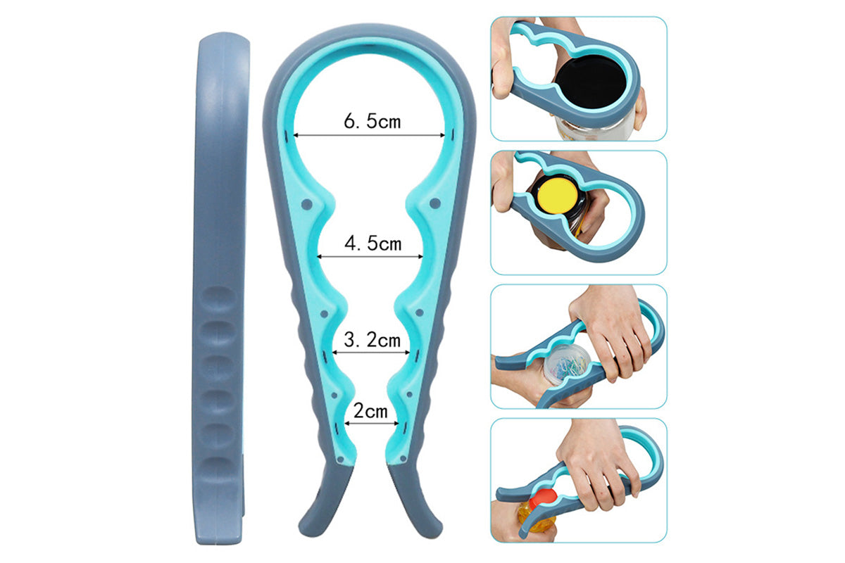3PCS Jar Opener Bottle Opener With Non-Slip Pad For Weak Hands