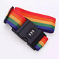 2Pcs Luggage Strap Code Password Travel Suitcase Secure Lock Security Packing Belt