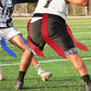 2Pcs Adjustable Flag Football Belt with Belt and Flags for Youths Adults