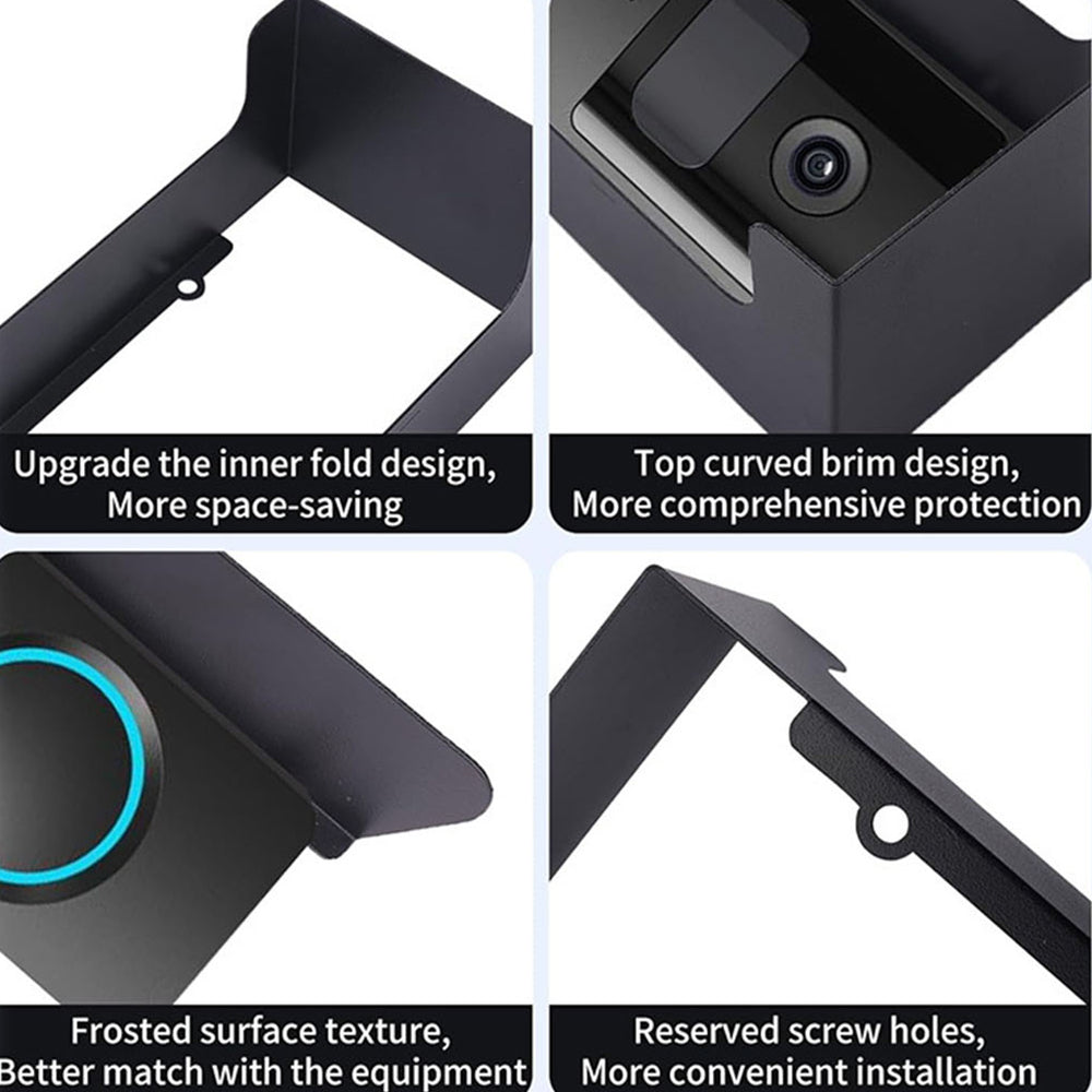Ring Doorbell Anti-Glare Sun Shade Rain Cover Protector Weather Hood