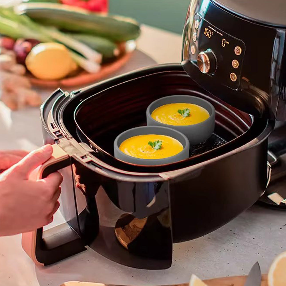 Air Fryer Egg Mould Steam Egg Bowl Muffins Cake Mold Baking Mold