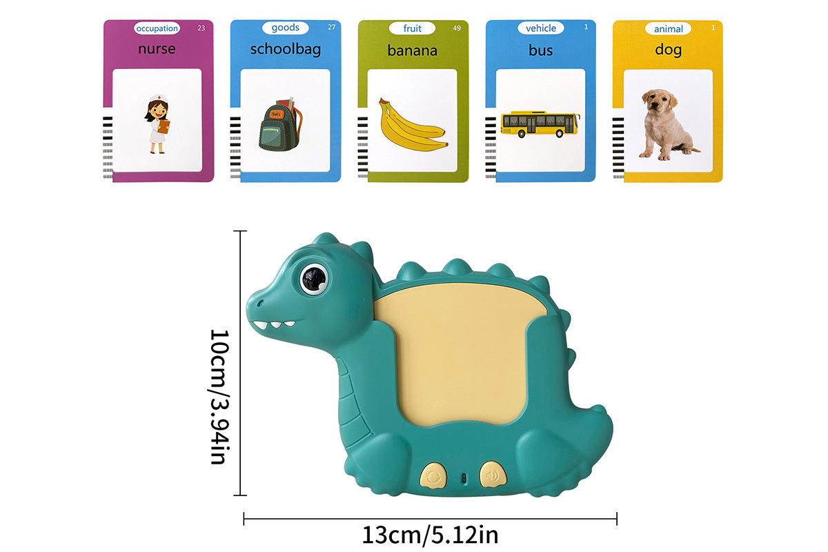 Flash Cards Learning Toy with 510 Words Montessori Language Educational Toy