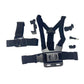 6-Piece Head Strap and Chest Harness Mount Kit for Phone Action Camera