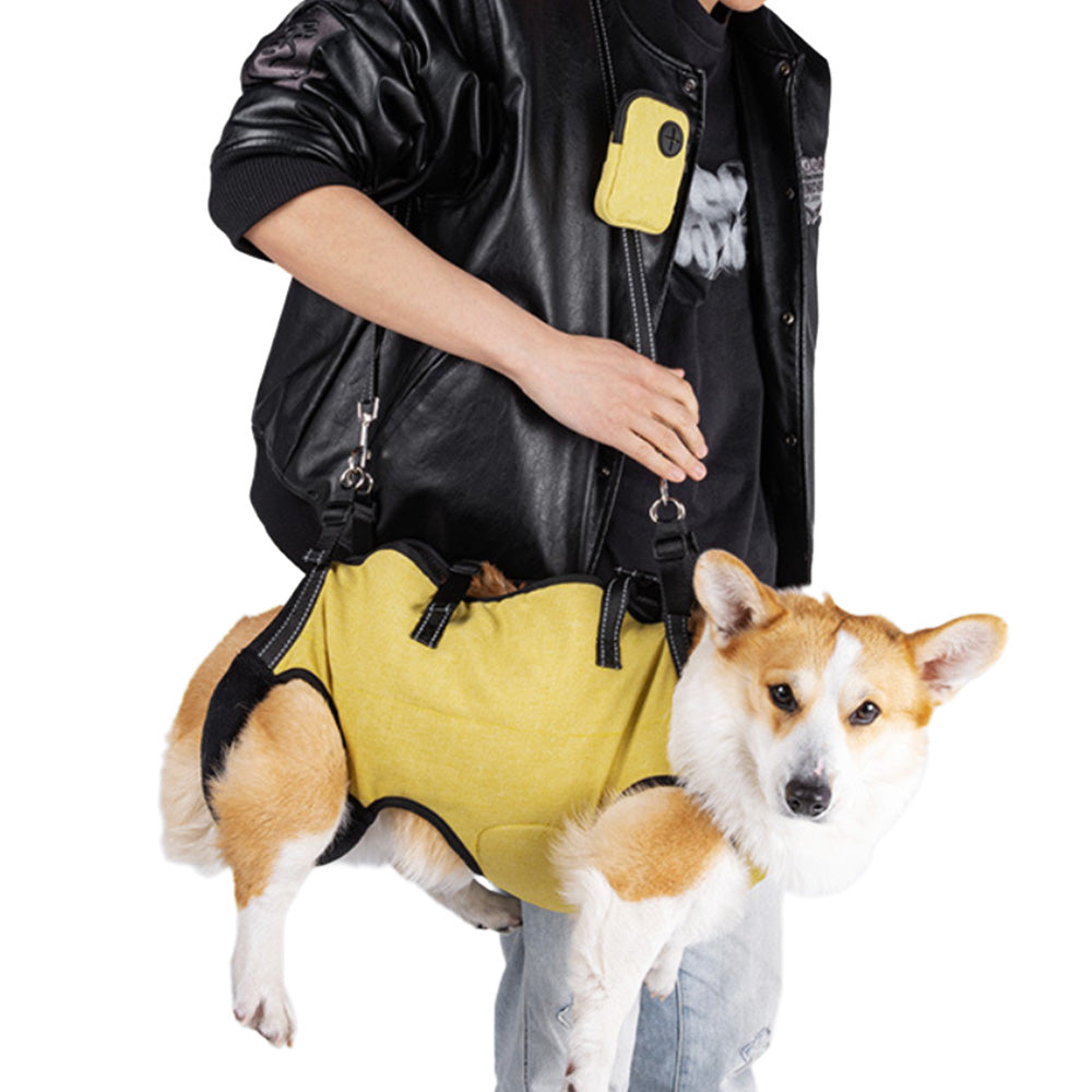 Pet Sling Carrier Bag Dog Puppy Lift Harness Vest Travel Tote Shoulder Bag