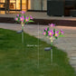 7 Head Solar Orchid Lamp