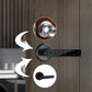 Smart Fingerprint Password Handle Door Lock with Tuya APP