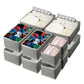 12PCS Drawer Organizers Foldable Closet Organization and Storage Dividers Bins