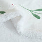 125X145cm Reversible Plush Sherpa Fleece Throw Blanket