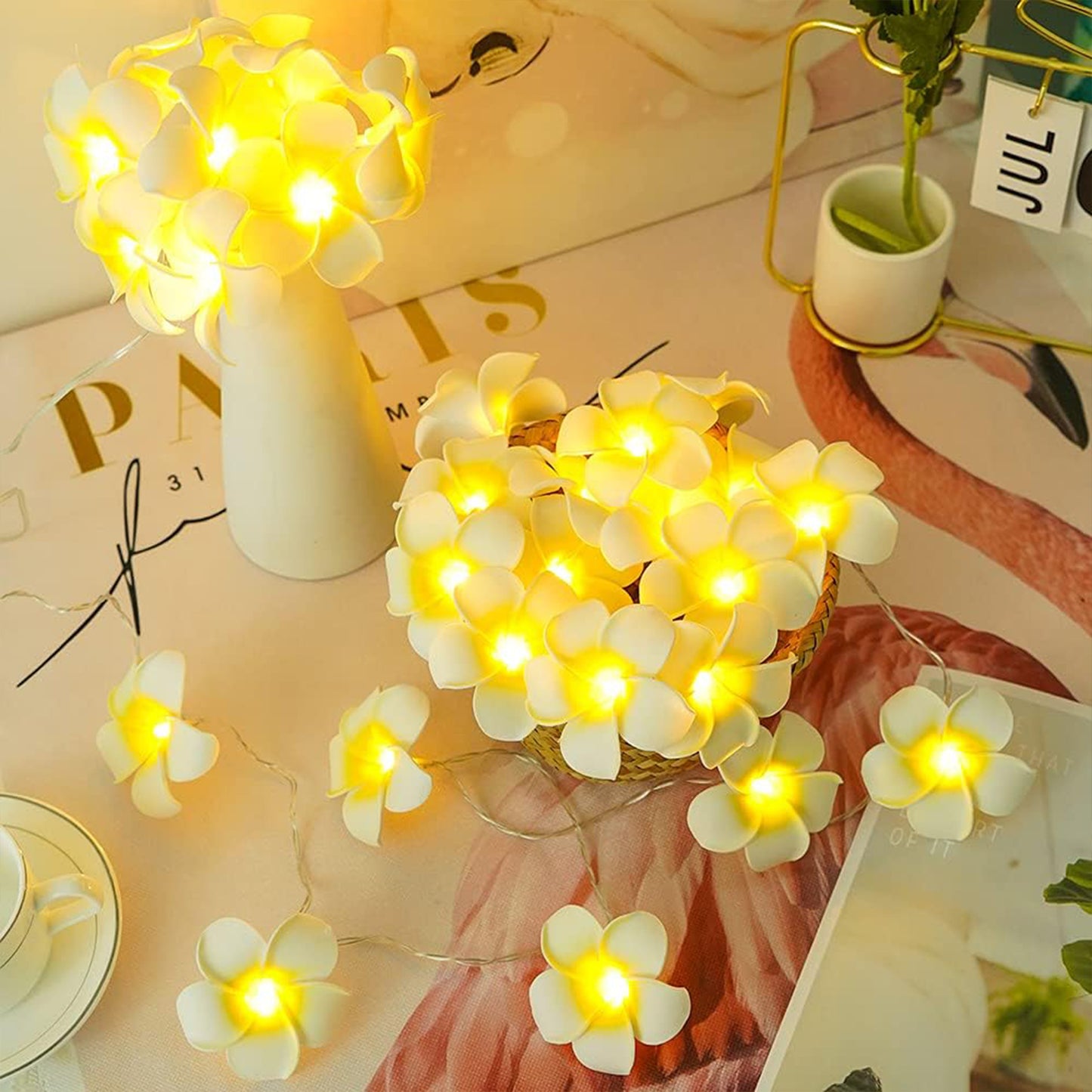 20/30 LEDs Sloar String Light Lemon Decor Fairy String Lights