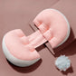 Portable Pregnancy Pillow W Shaped Maternity Support For Side Sleepers