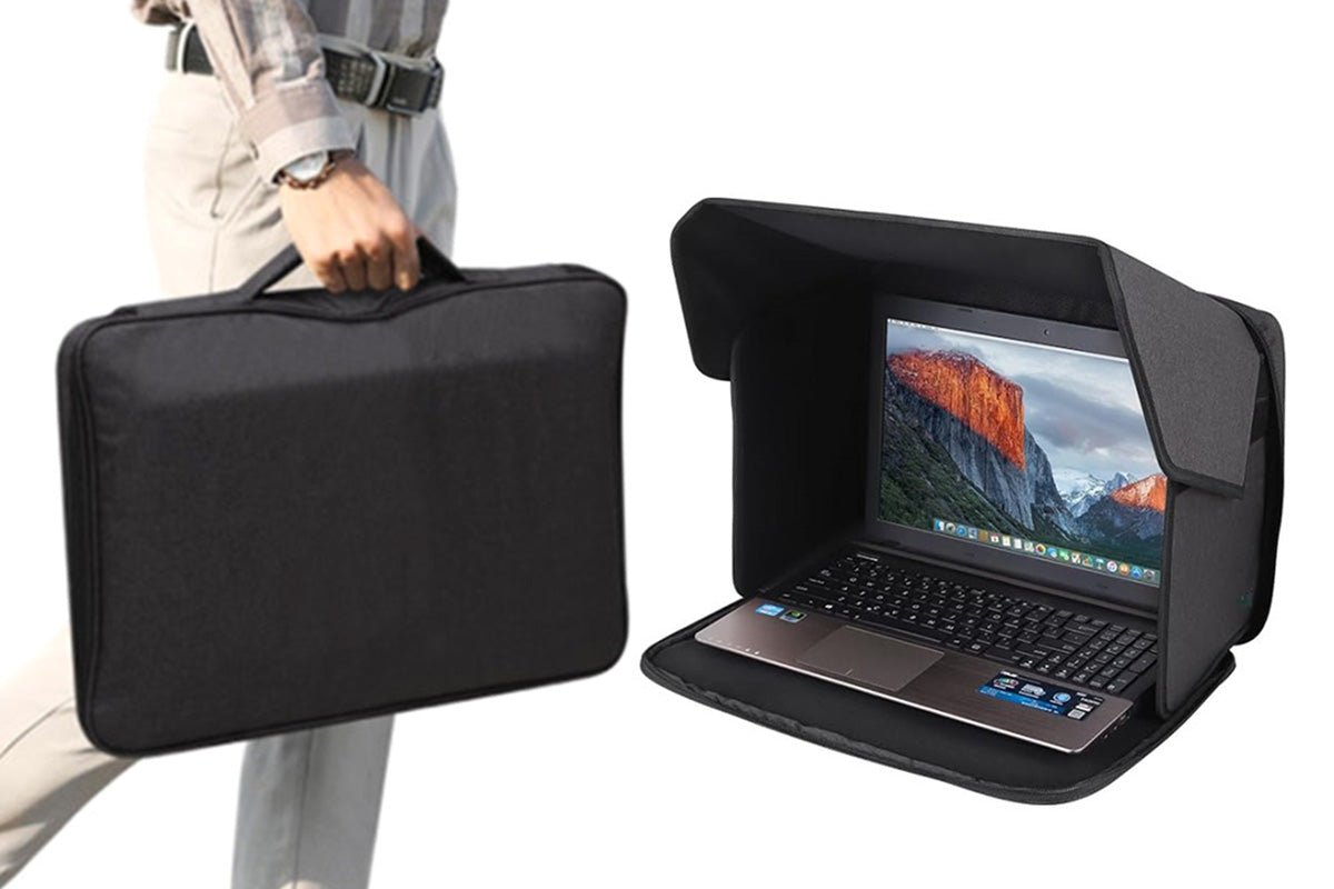 Outdoor Laptop and Tablet Sun Shade Privacy Hood