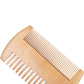 2PCS Double Sided Wooden Beard Comb for Beard Hair Portable Men Mustache Comb for Home Travel