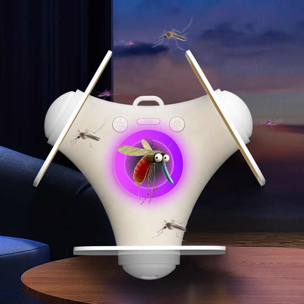Electric Fly Bug Traps with 3 Sticky Glue Boards