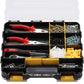 34 Grid Double Sided Tool Organizer Box for Screws Nuts and Small Parts