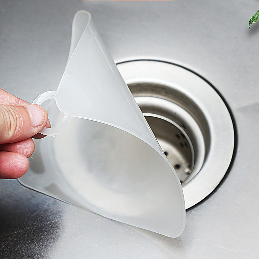 2Pcs 20x20cm Sewer Sealing Silicone Cover for Bathroom Kitchen