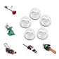20 Pack Clear Carburetor Primer Bulbs for Trimmers Mowers and Hedge Machines