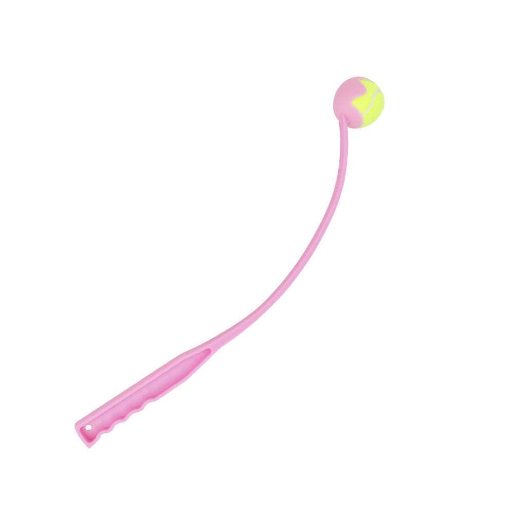 60cm Pet Dog Puppy Tennis Ball Launcher with Ball