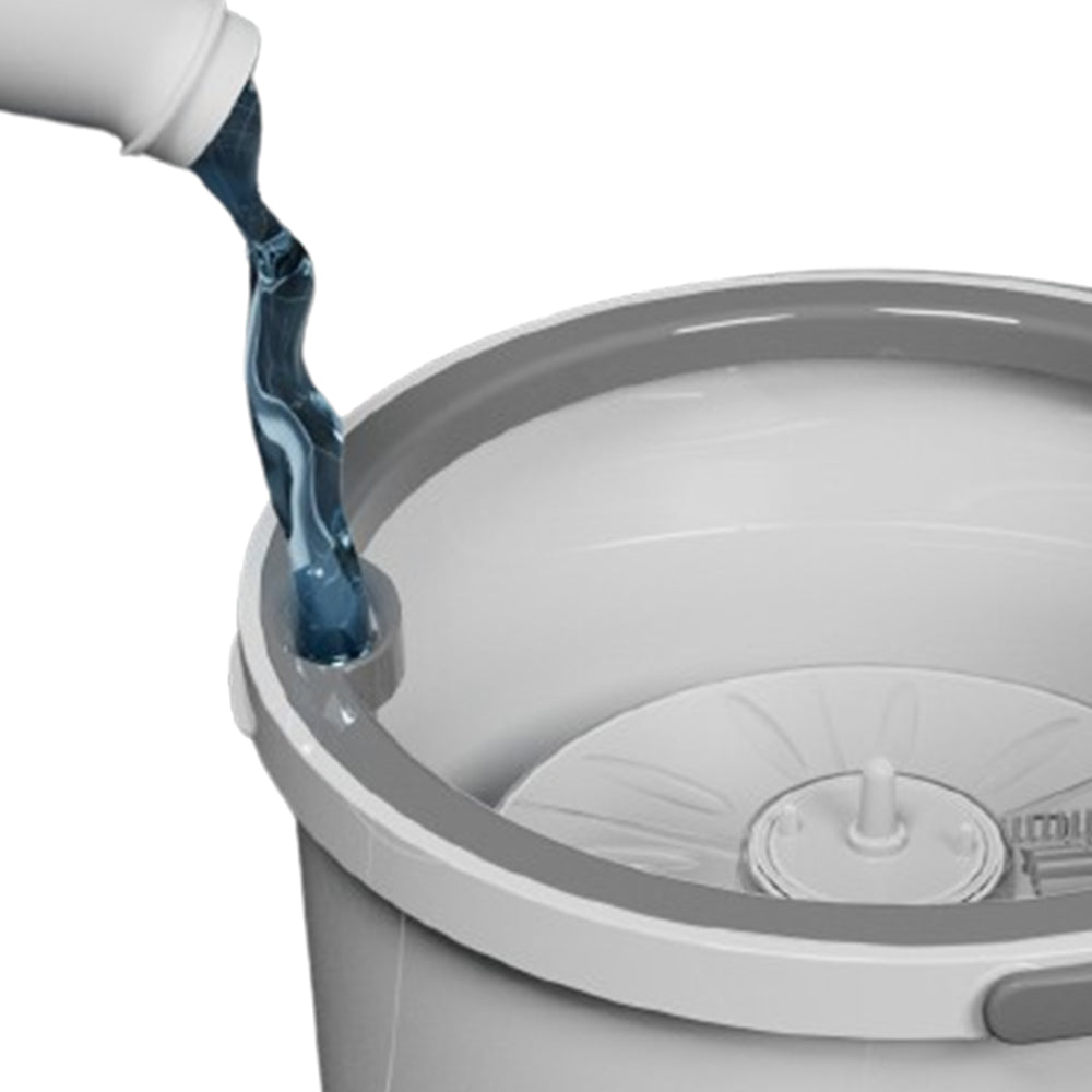 360 Degree Rotatable Mop Bucket Kit with 4 Mop Towels