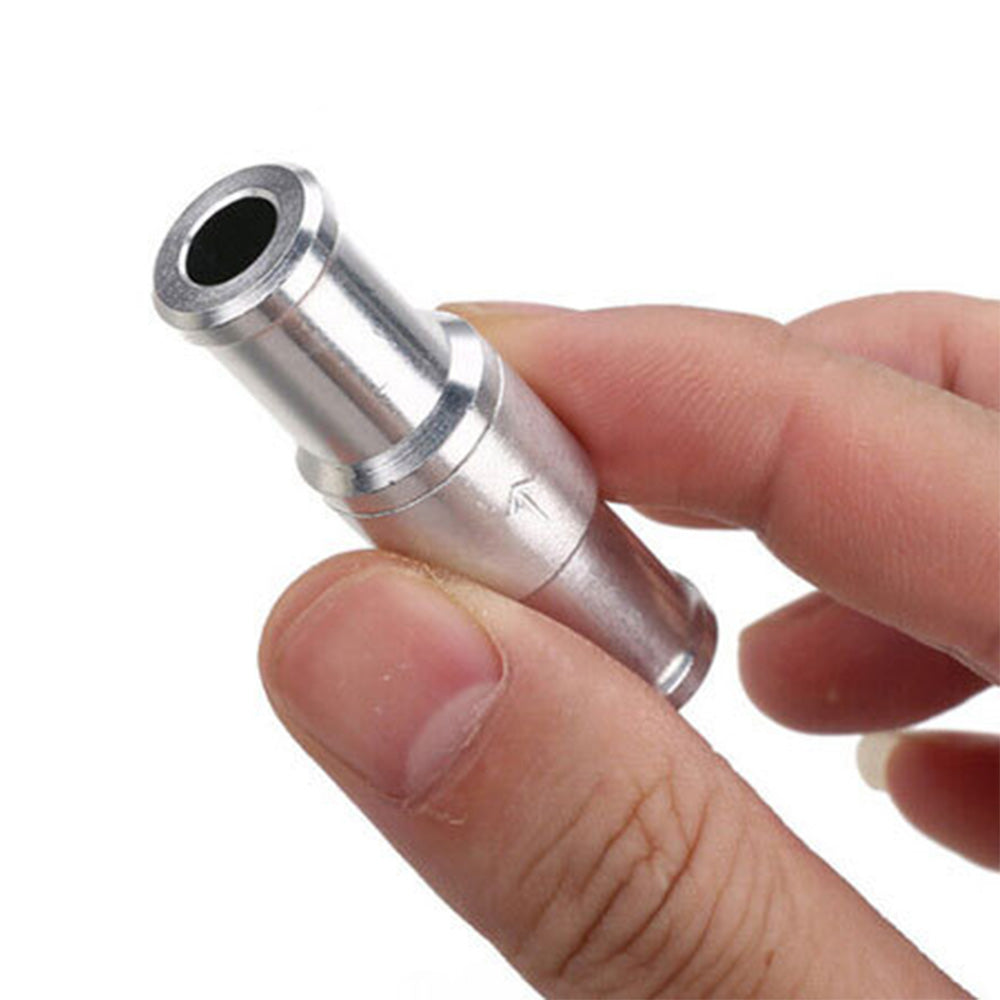 2 PCS One Way Non Return Check Valve Aluminum Alloy One Way Check Valve for Fuel Oil Water