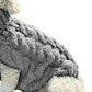 Puppy Dog Jumper Winter Warm Knitted Sweater Pet Clothes for Small Dogs Coat-Grey