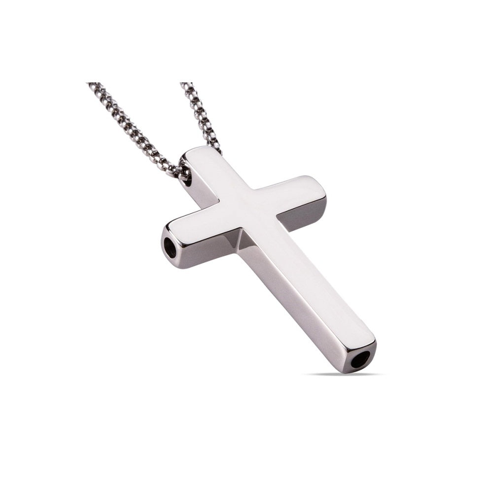 Meditation Necklace Cross Necklace Stress Reducing Breathing Necklace