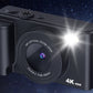 4K Digital Camera Flip Screen Autofocus for Vlogging and Photography Beginners