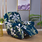 4 Pieces Set Printed Recliner Chair Cover