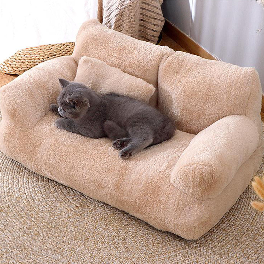 Pet Plush Couch Bed