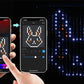 Smart Curtain Lights 400 LEDs Color Changing Dynamic DIY Light String with Music Sync