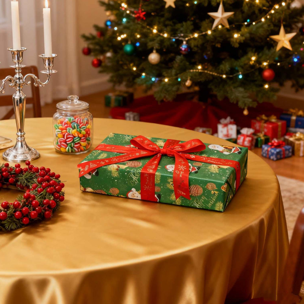 Christmas Wrapping Paper for Gift Wrap Party Decor and DIY Crafts