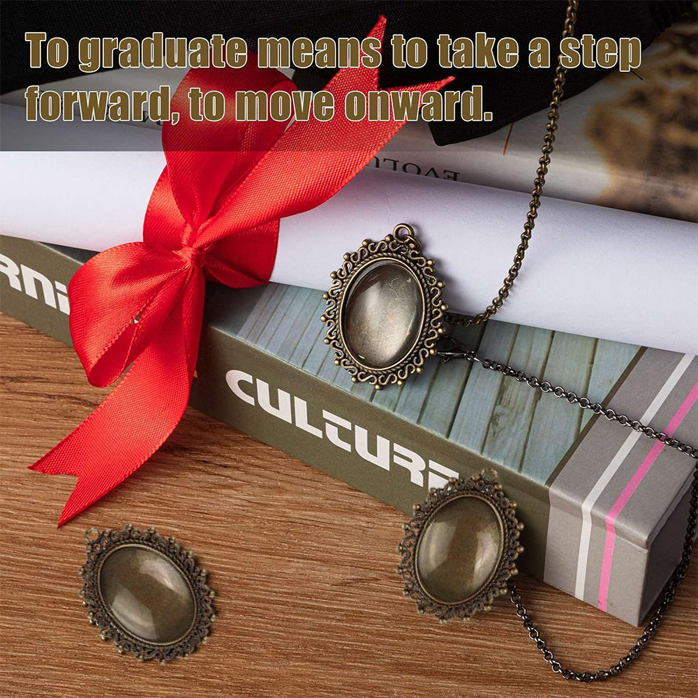4Pcs 20cm Photo Personalized Graduation Cap Tassel Decoration