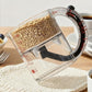 4-in-1 Adjustable Measuring Cup for Baking Cooking with Scraper Base