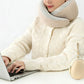 Travel Memory Foam Neck Pillow with Storage Box Eye Mask Earplugs