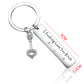 Best Friend Keychain Stainless Steel Key Chain