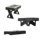 Elevated Pet Feeder Food Water with Double Bowl Adjustable Height Raised Stand