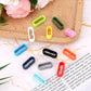 12PCS Multi-Color Band Keeper Magic Band Lock Fastener Rings Security Loop Holder Clips
