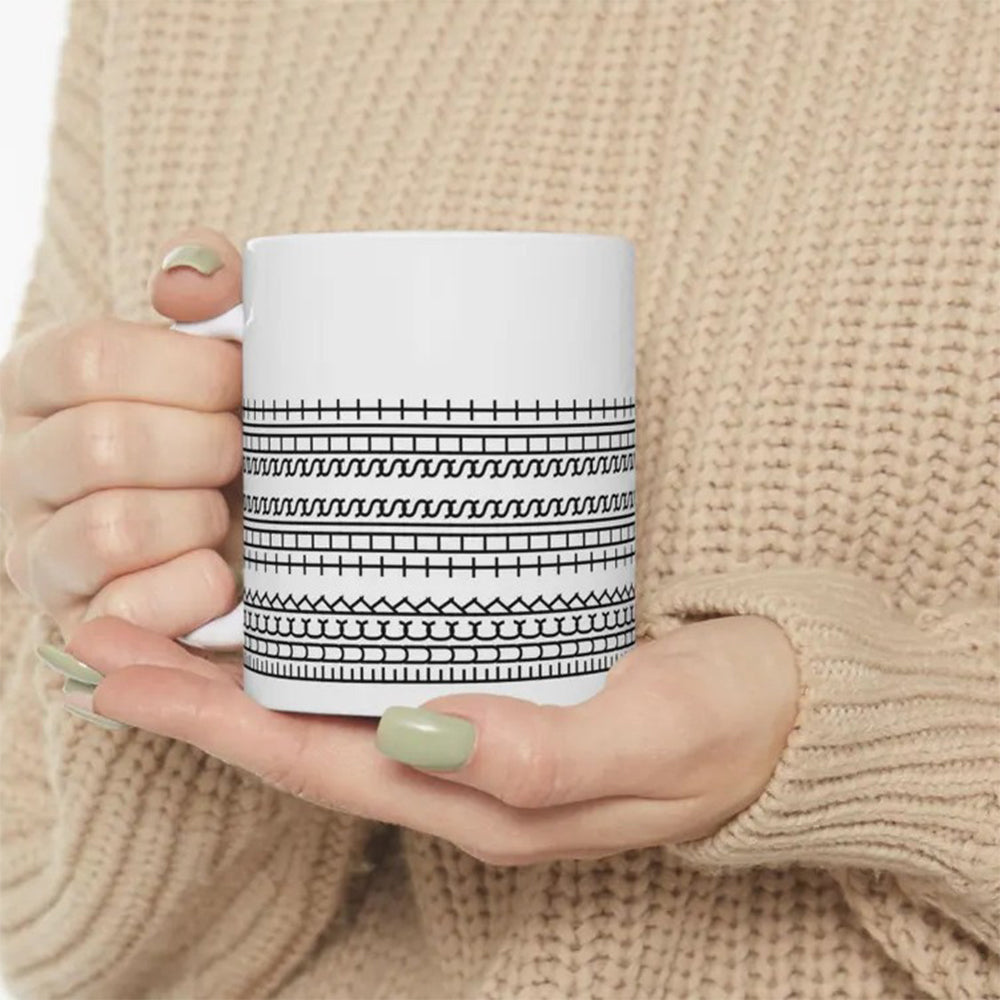 Hidden Message Ceramic Coffee Mug Funny Birthday Gifts for Women