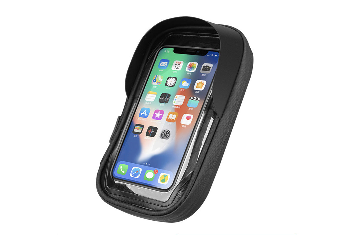 Waterproof Bike Phone Holder Fully Enclosed Handlebar Phone Mount