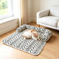 Thick Plush Non Slip Pet Mat for Sofa Chair Window Seat-Black