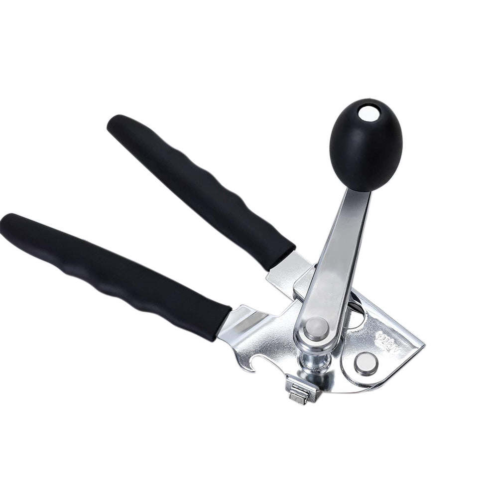 Can Opener Manual with Comfortable Extra-long Handles for Seniors